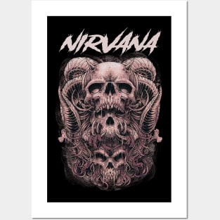 GRUNGE BAND Posters and Art